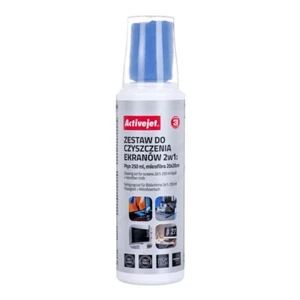 5901443112129 Activejet AOC-269 Liquid, Screen cleaning kit 2in1 250 ml, 20x20 c - Afbeelding 1 van 6
