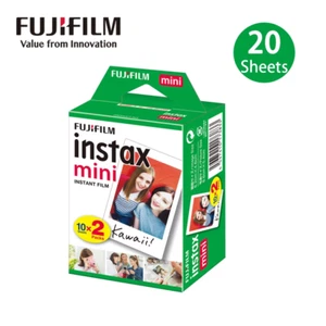 20 Sheet Fujifilm Instax Mini Fuji Instax Mini 12 Mini 99 11 9 8 7+ 40 SE 50 90 - Picture 1 of 7