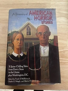 A TREASURY OF AMERICAN HORROR STORIES Bonanza Fisherman Collection 1ST Hardcover - Picture 1 of 5