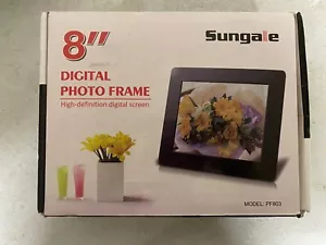 Sungale 8 inch HD Slim Digital Photo Frame High Definition Digital Screen PF803 - Picture 1 of 12