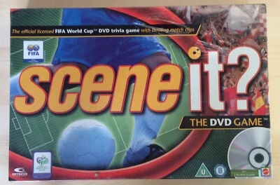 SCENE IT Football FIFA World Cup Germany 2006 DVD Trivia Board Game - New Sealed - Image 1 of 4
