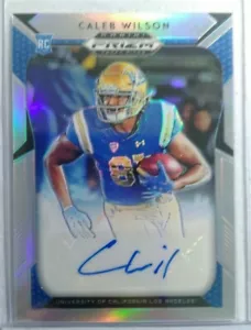 Caleb Wilson 2019 Prizm Draft Picks PRIZM Autograph RC AU Arizona Cardinals UCLA - Picture 1 of 2