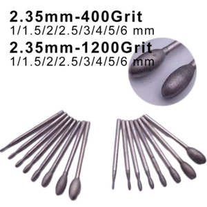 400-1200 Grit Fine Sand G Class Egg-shaped Polishing Fine Grit Grinding Head - Picture 1 of 9