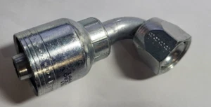 Lot of 5 Eaton Aeroquip 1AA8FJB8 Fitting, Elbows, 1/2 In Hose, 3/4-16 JIC - Picture 1 of 1