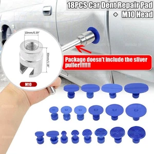 Car Accessories Body Paintless Dent Repair Pulling Tabs Tool Kit M10 Universal - Picture 1 of 6