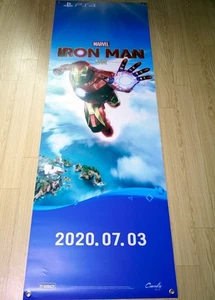 Marvel's Iron Man VR - GRAN banner promocional COREA (60 cm x 180 cm) PS4 - RARO - Imagen 1 de 8