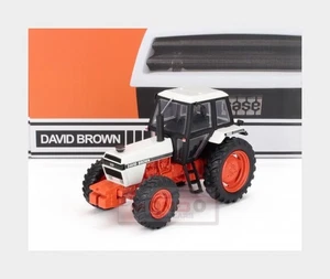1:32 UNIVERSAL HOBBIES David Brown 1690 4Wd Tractor 1979 White Red UH6753 Model - Picture 1 of 2