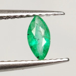 0.21 CT - Natural Zambian Emerald Marquise Cut Fine Luster Gem - 8410 - Picture 1 of 2