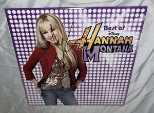 Álbum de vinilo firmado por Miley Cyrus lo mejor de Hannah Montana con prueba - Imagen 1 de 3