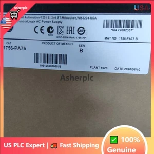 Nueva fuente de alimentación de CA Allen-Bradley 1756-PA75 ControlLogix sellada de fábrica 1756PA75 - Imagen 1 de 5
