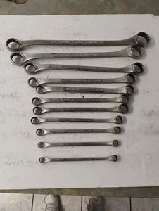 CRAFTSMAN =V= SERIES 11 PC DOUBLE BOX END OFFSET WRENCH SET 3/8" - 1&5/16" - Picture 1 of 15