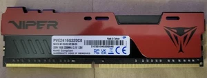 Patriot Viper Elite II 16GB (1 x 16GB) DDR4 4000 (PC4-32000) CL20 Desktop PC RAM - Afbeelding 1 van 1