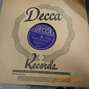 78 E+ Sonny Boy Williams Decca 8651 Rubber Bounce / Reverse The Charges - Picture 1 of 4