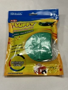 fluffy air dry modeling clay for kids 2 OZ GREEN - Picture 1 of 2