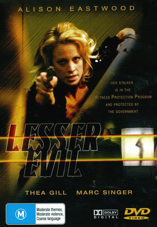 Lesser Evil DVD Alison Eastwood Timothy Bond 2006 RARE Thriller Movie