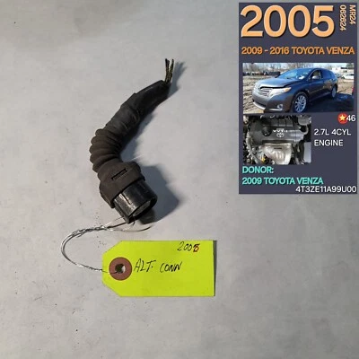 ⭐⭐CONECTOR ALTERNADOR TOYOTA VENZA 2009-2016 FABRICANTE ORIGINAL⭐⭐ Foto 1 de 2