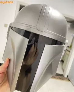 Star Wars The Mandalorian PVC Helmet Full Face Mask Adult Halloween Cosplay Prop - Bild 1 von 7