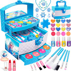 Toys for Girls,Real Kids-Makeup-Kit-for-Girl,Washable Pretend Toddler-Girl-Toys