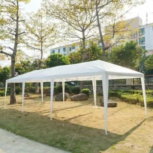 10x30' Wedding Party Canopy Tent Outdoor Gazebo with 5 Removable Sidewalls - Picture 1 of 6
