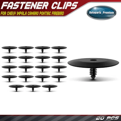 20 нейлоновых фиксаторов изоляции капота 7,94 мм для Chevy Impala Camaro Pontiac - Изображение 1 из 4