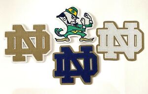 Notre Dame Fighting Irish Logo Patch Football Jersey Iron On Shoulder Patch