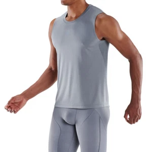 Skins Series 3 Mens M Tank Top Sport Activewear/Training/Gym/Fitness Mid Grey - Picture 1 of 5