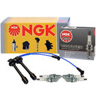 Ngk Wire & 4 V-Power Spark Plugs Kit For Toyota Paseo Tercel 1.5 L4 5Efe 95-98