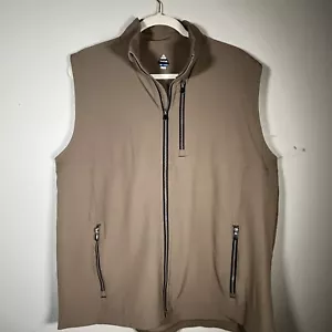 Flag Nor Fail Men's Tek Vest Hooded Blue Yellow Size Small EUC NWT - Picture 1 of 6