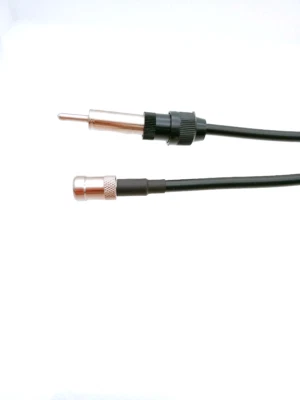 Car Stereo Radio ISO to Din Aerial Antenna Adaptor Cable Connector RG58 20cm - Image 1 of 4