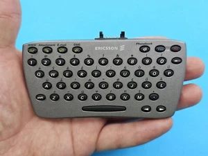 Teclado adicional vintage Ericsson T10 Chatboard CHA -01 plateado sin caja - Imagen 1 de 10