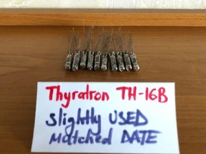 10 x Tiratrón Militar MELZ TH-16B / TX-16B, Neón, Tubo Nixie, FECHA COINCIDENTE - Imagen 1 de 2