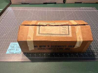 Marx O Train RARE EMPTY SHIPPING BOX  - For Dual 1095 1095D Diesel Locomotives - Image 1 of 4