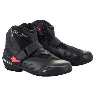 Alpinestars Stella SMX-1R V2 Vented Women's Boots - Black/ Diva Pink Foto 1 de 4