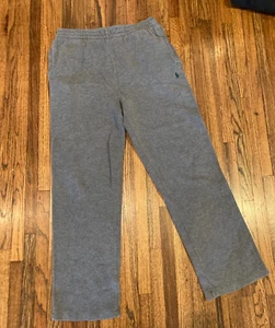 Polo Ralph Lauren Sweatpants Mens S Gray Relaxed Straight Fit Embroidered Pony - Picture 1 of 4