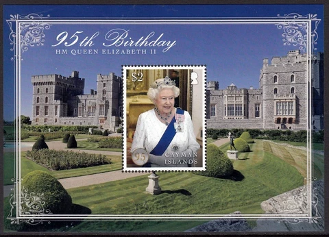 CAYMAN ISLANDS 2021 QUEEN ELIZABETH II 95th BIRTHDAY ROYALTY Cover
