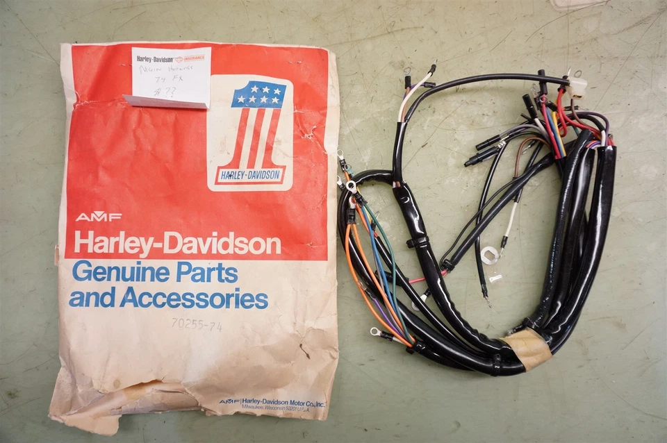Жгут проводов основной Harley 70255-74 Nos fx Kickstart Super glide *CBZ4 - Изображение 1 из 4