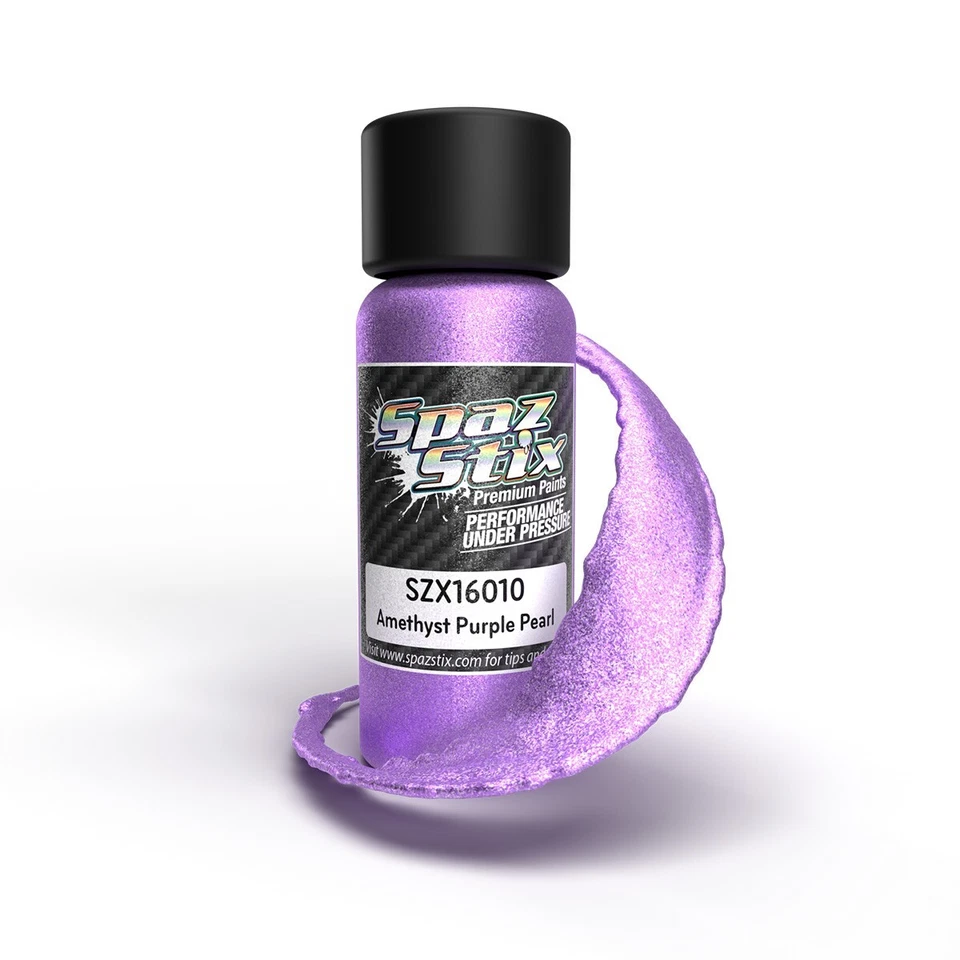 Amethyst Purple Pearl R/C Airbrush Paint 2oz Spaz Stix SZX16010  - Image 1 of 1