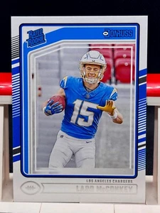2024 Panini Donruss - Rated Rookie Ladd McConkey #328 (RC) - Picture 1 of 2