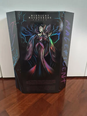 MALEFICENT DISNEY DESIGNER COLLECTION MIDNIGHT MASQUERADE LIMITED EDITION 1/5200 - Imagen 1 de 4