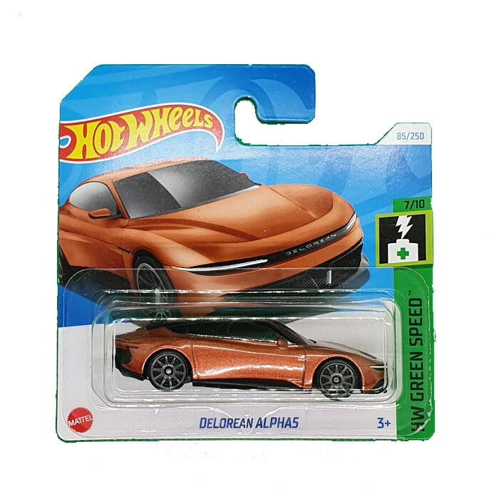 HOT WHEELS HTD32 DELOREAN ALPHAS 2024 (HW GREEN SPEED) 7/10 85/250 - Immagine 1 di 1