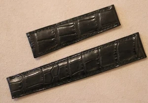 Blancpain Pulsera Negra 19/16mm - Picture 1 of 2