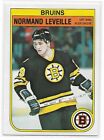 1982-83 O-Pee-Chee OPC - #13 Normand Leveille Rookie Card RC. rookie card picture