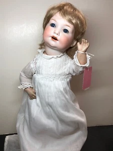 14” Antique German Bisque Doll AM 971 Armand Marseille Baby Body Original #SC2 - Picture 1 of 12