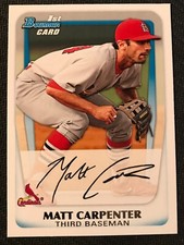 2011 Bowman Baseball Prospects Singles - Pick Your Card - 50% off 4 or more