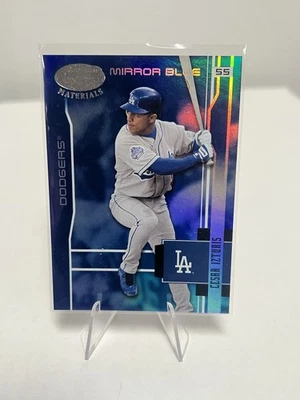 2003 Leaf Certified Materials Cesar Izturis Mirror Blue /50 #88 Dodgers - Image 1 of 2