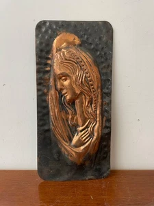 Kupfer Wandbild mit Maria - Bild 1 von 2