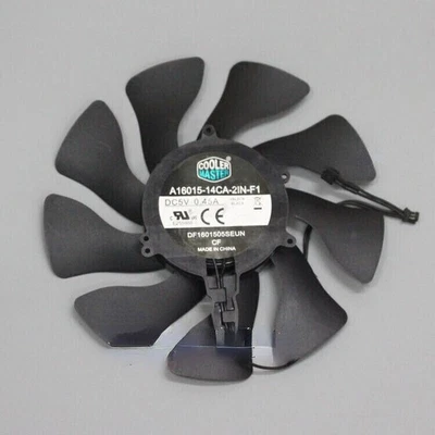 Cooler Master A16015-14CA-2IN-F1 Laptop cooling fan DC5V 0.45A 16*1.5CM 2wire - Image 1 of 2
