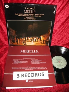 1963 FRANCE 3 LP NM ACCORD ACC 150027 MONO GOUNOD MIREILLE. DORIA, MICHEL, DONIA - Picture 1 of 1