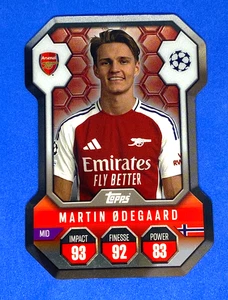 Martin Odegaard Match Attax 24/25 Chrome Shield Football Trading Card Insert SH2 - Bild 1 von 1