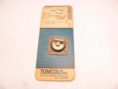 Tomco 3-77 Carburetor Accelerator Diaphragm Pump - 1958-1974 Ford 2-BBL - Image 1 of 3